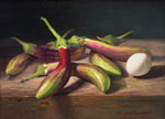 茄子 eggplants_賴英澤 繪 Painted by Lai Ying Tse